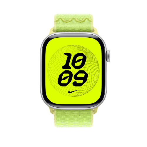 Спортивный браслет для Apple Watch 46mm Nike Sport Loop - Желтый (Volt Splash)