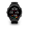Умные часы Garmin Forerunner 570 47mm, Slate Gray Aluminum, Translucent Black/Black Band