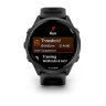 Умные часы Garmin Forerunner 570 47mm, Slate Gray Aluminum, Translucent Black/Black Band