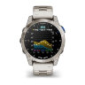 Умные часы Garmin D2 Mach 1 47mm, Aviator Smartwatch, Vented Titanium Bracelet
