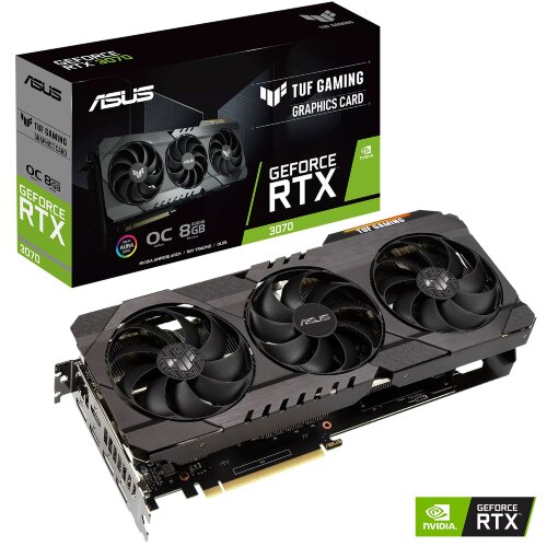 Видеокарта NVIDIA ASUS TUF RTX 3070 OC 8GB