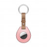 Брелок AirTag Hermes Rose Sakura для ключей с кольцом