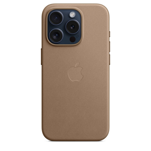 Чехол FineWoven для iPhone 15 с MagSafe - Топаз (Taupe)