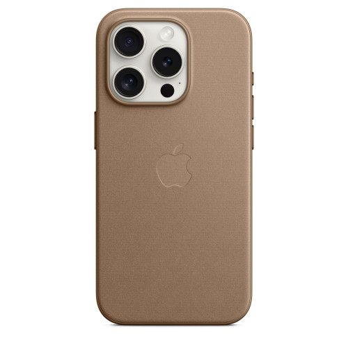 Чехол FineWoven для iPhone 15 с MagSafe - Топаз (Taupe)