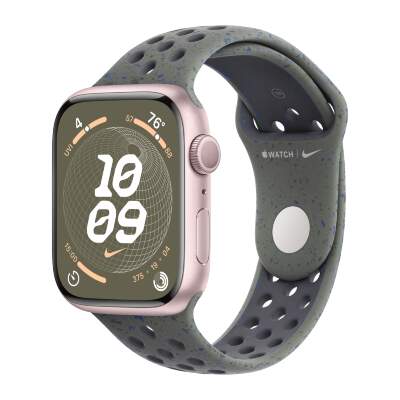 Apple Watch Series 8 Hermès // 41мм GPS + Cellular // Корпус из нержавеющей  стали серебристого цвета, ремешок Single Tour цвета Noir - iQmac.ru