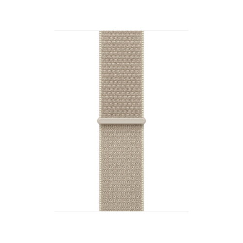 Apple Watch Series 12 46mm, Light Gold Aluminum Case with Sport Loop - Limestone