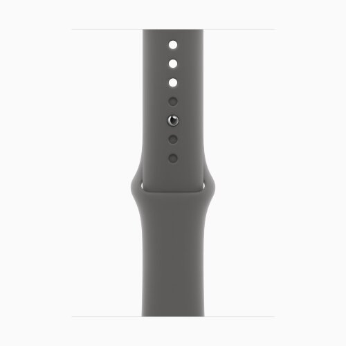 Apple Watch Series 10 42mm, Rose Gold Aluminum Case with Sport Band - Stone Gray