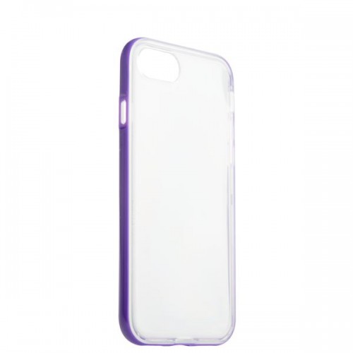 Силиконовый бампер для iPhone 8 и 7 - Фиолетовый