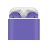 Беспроводные наушники Apple AirPods 2 (2019) фиолетовые с беспроводным чехлом.