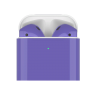Беспроводные наушники Apple AirPods 2 (2019) фиолетовые с беспроводным чехлом.