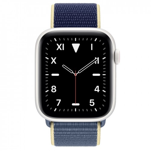 Apple Watch Edition Series 5 Ceramic, 44 мм Cellular + GPS, синий браслет