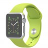 Apple Watch Sport 38mm / Зеленый ремешок из фторопласта