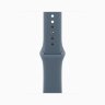 Apple Watch Series 11 46mm, Silver Aluminum Case with Sport Band - Anchor Blue