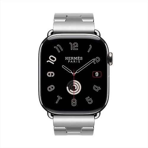 Блочный стальной браслет Grand H 46mm (M)