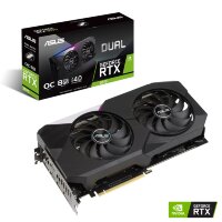 Видеокарта NVIDIA ASUS Dual RTX 3070 OC 8GB