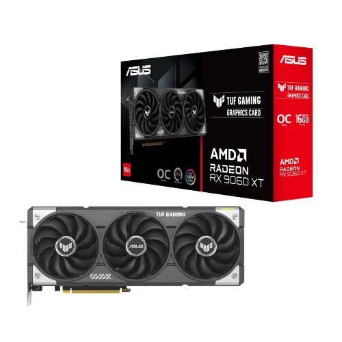 Игровая видеокарта ASUS TUF Gaming Radeon RX 9060 XT OC Edition 16GB
