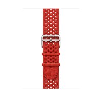 Ремешок Hermes для Apple Watch 46mm Capucine Neo Tricot - Красный