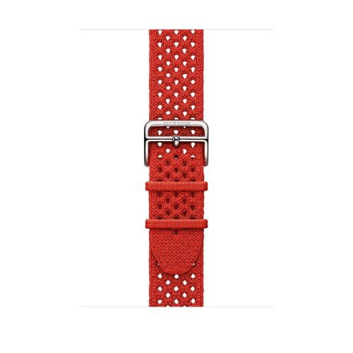 Ремешок Hermes для Apple Watch 46mm Capucine Neo Tricot - Красный