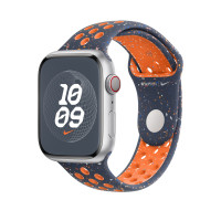 Спортивный ремешок для Apple Watch 45mm Nike Sport Band (S/M) - Синее пламя (Blue Flame)