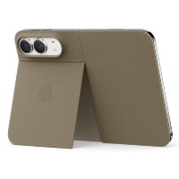 Чехол-книжка iPhone Duo Folio with Kickstand — Серо-коричневый (Taupe)