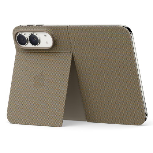 Чехол-книжка iPhone Duo Folio with Kickstand — Серо-коричневый (Taupe)