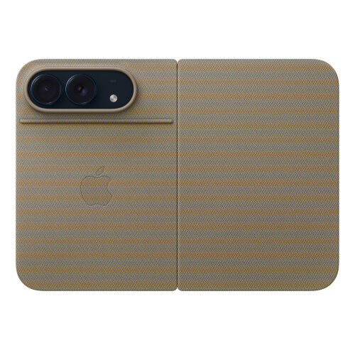 Чехол-книжка iPhone Duo Folio with Kickstand — Серо-коричневый (Taupe)