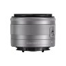 Canon EOS M50 Mark II Mirrorless Camera, White + EF-M 15-45mm f/3.5-6.3 IS STM Lens, Silver