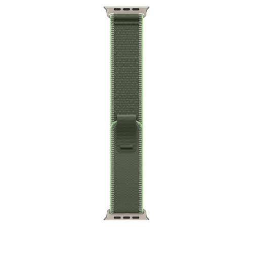 Ремешок для Apple Watch Ultra 49mm Trail Loop Titanium (M/L) - Green/Neon (Зеленый/Неоновый)