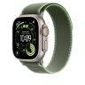 Ремешок для Apple Watch Ultra 49mm Trail Loop Titanium (M/L) - Green/Neon (Зеленый/Неоновый)