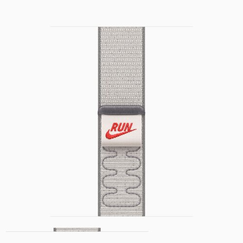 Apple Watch Series 11 42mm, Silver Aluminum Case with Nike Sport Loop - Veiled Grey