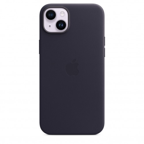 Кожаный чехол для iPhone 14 с MagSafe - Черный