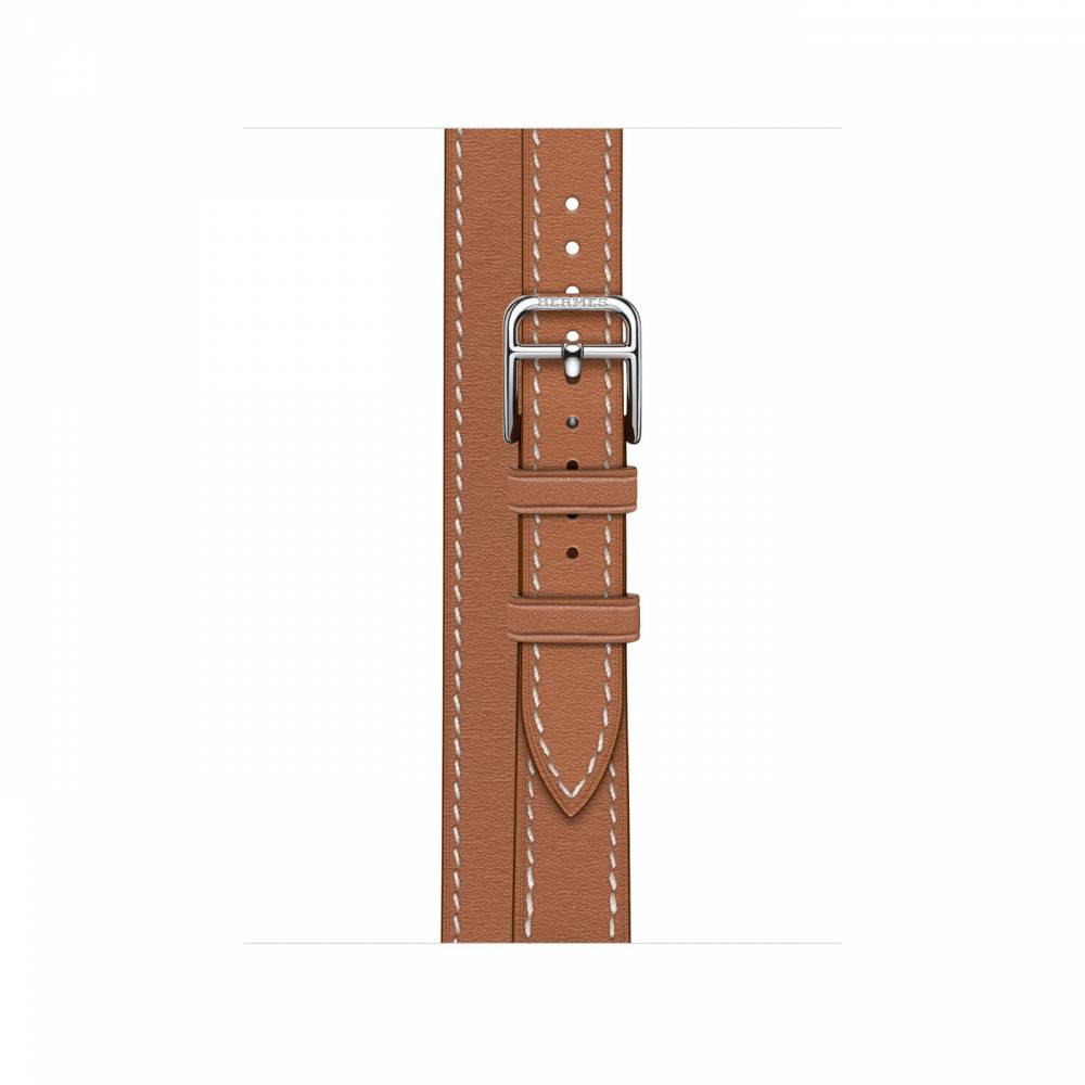 Leather double tour apple watch band online