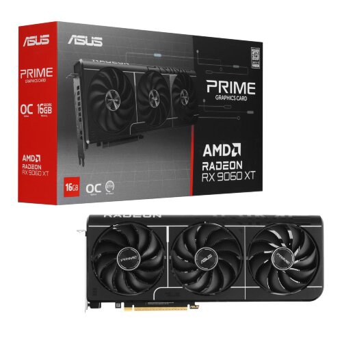 Видеокарта ASUS Prime Radeon RX 9060 XT 16GB GDDR6 OC Edition