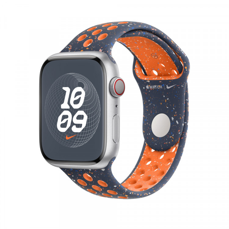 Watch 45mm Nike Sport Band M L Blue Flame