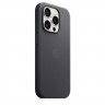 Чехол FineWoven для iPhone 15 с MagSafe - Черный (Black)