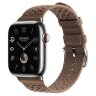 Apple Watch Hermes Series 12 46mm, ремешок из текстильного трикотажа коричневый