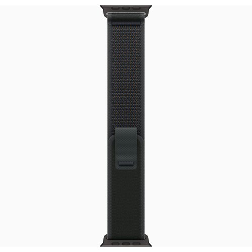 Apple Watch Ultra 2 49mm Black Titanium Case with Black Trail Loop (M/L)