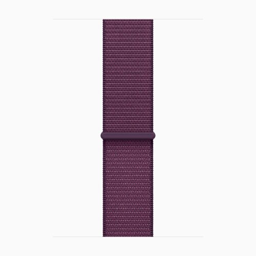 Apple Watch Series 10 42mm, Gold Titanium Case with Sport Loop - Plum