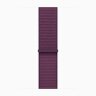 Apple Watch Series 10 42mm, Gold Titanium Case with Sport Loop - Plum