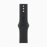 Apple Watch Series 10 42mm, Jet Black Aluminum Case with Sport Band - Black
