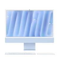 Apple iMac 24 inch (2024, M4, 16GB, 1TB SSD, 10-core GPU) Numeric+TrackPad Nano-texture glass Blue