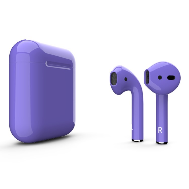Купить Apple AirPods 2 фиолетовые в Москве. Цена на беспроводные ...