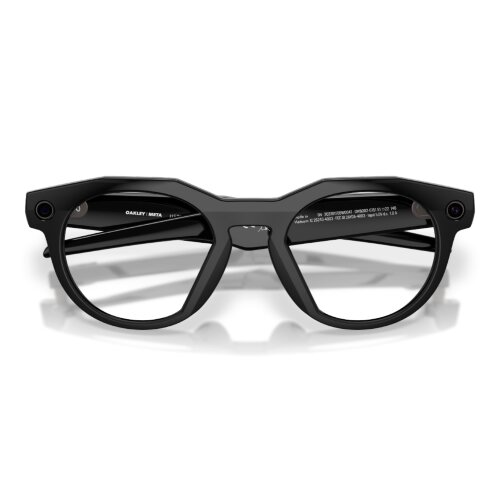 Oakley Meta (Черная оправа, линзы прозрачные)
