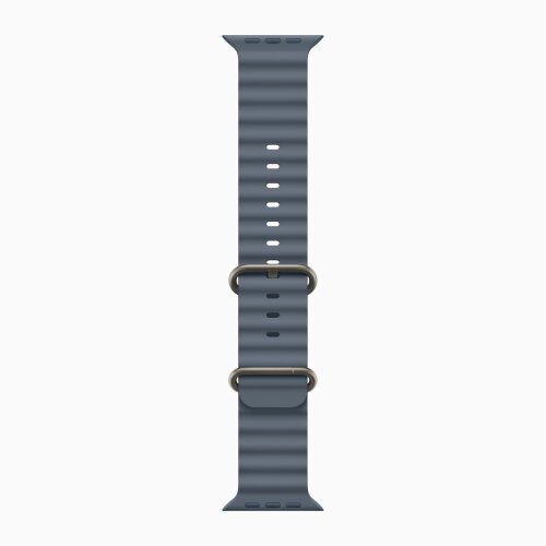 Apple Watch Ultra 3 49mm Titanium Case with Anchor Blue Ocean Band