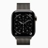 Apple Watch Series 11 42mm,Slate Titanium, Slate Milanese Loop