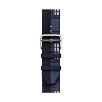Трикотажный ремешок Faubourg Party 42mm - Bleu Noit (Синий)