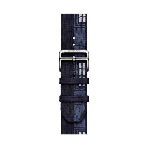 Трикотажный ремешок Faubourg Party 42mm - Bleu Noit (Синий)