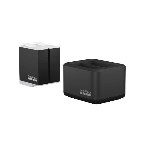 Двойное зарядное устройство + 2 аккумулятора Enduro для GoPro HERO12/11/10