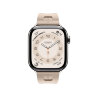 Ремешок Hermes для Apple Watch 42mm Kilim Single Tour - Песочный (Grege)