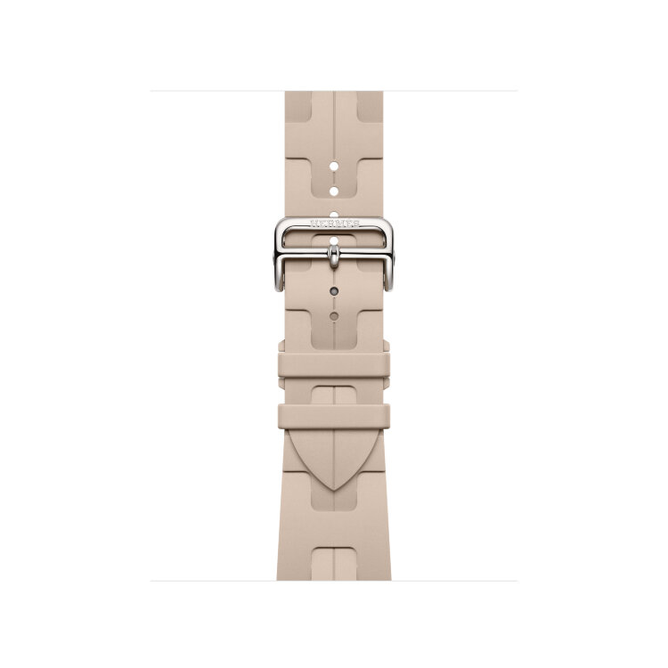 Ремешок Hermes для Apple Watch 42mm Kilim Single Tour - Песочный (Grege)